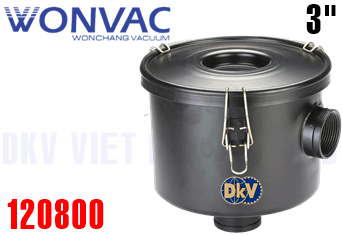 Bầu lọc gió bơm chân không WonVac 120800