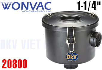 Bầu lọc gió bơm chân không WonVac 20800