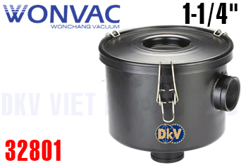 Bầu lọc gió bơm chân không WonVac 32801