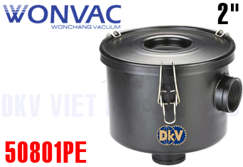 Bầu lọc gió bơm chân không WonVac 50801PE