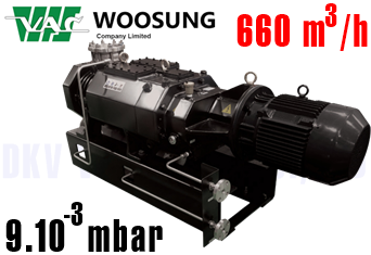 Bơm chân không khô Woosung MDP800B