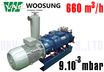Bơm chân không khô Woosung MDP800S