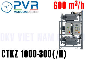 Bơm chân không PVR CTKZ 1000-300 (/H)