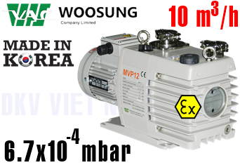 Bơm chân không Woosung MVP12 Ex