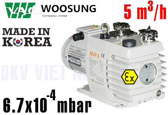 Bơm chân không Woosung MVP6 Ex