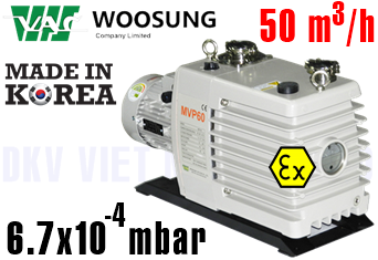 Bơm chân không Woosung MVP60 Ex