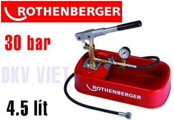 Bơm test áp lực nước Rothenberger RP 30