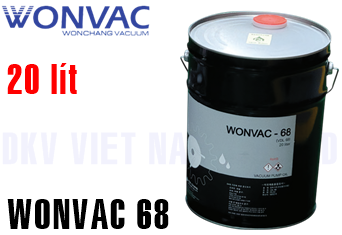 Dầu chân không Wonvac 68