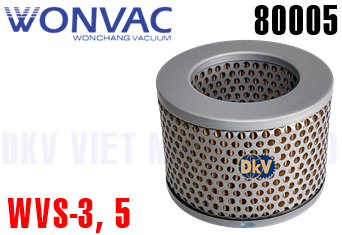 Lõi lọc gió bơm chân không WonVac 80005