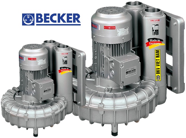 may thoi chan khong becker sv 5.90/2, becker slide channel vacuum pump sv 5.90/2