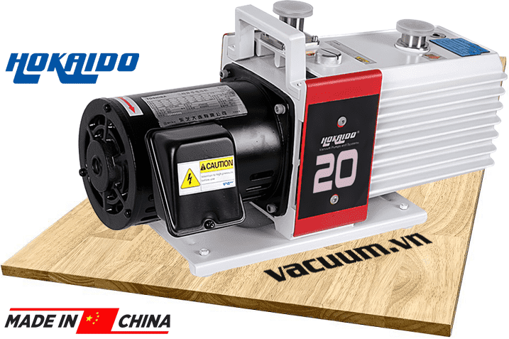 Bơm chân không Hokaido 2RH020C, Hokaido oil lubricated rotary vane vacuum pumps 2RH020C