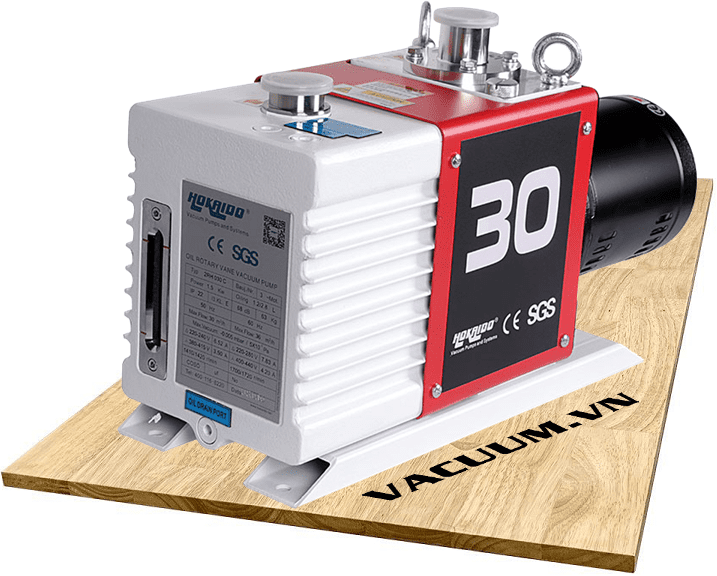 Bơm chân không Hokaido 2RH030C, Hokaido oil lubricated rotary vane vacuum pumps 2RH030C
