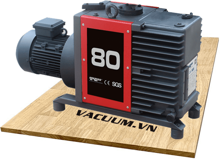 Bơm chân không Hokaido 2RH080C, Hokaido oil lubricated rotary vane vacuum pumps 2RH080C