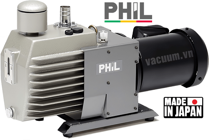 Bơm chân không Sato DW-360, bơm hút chân không Sato DW-360, Sato Oil Lubricated Rotary Vane Vacuum Pumps DW-360