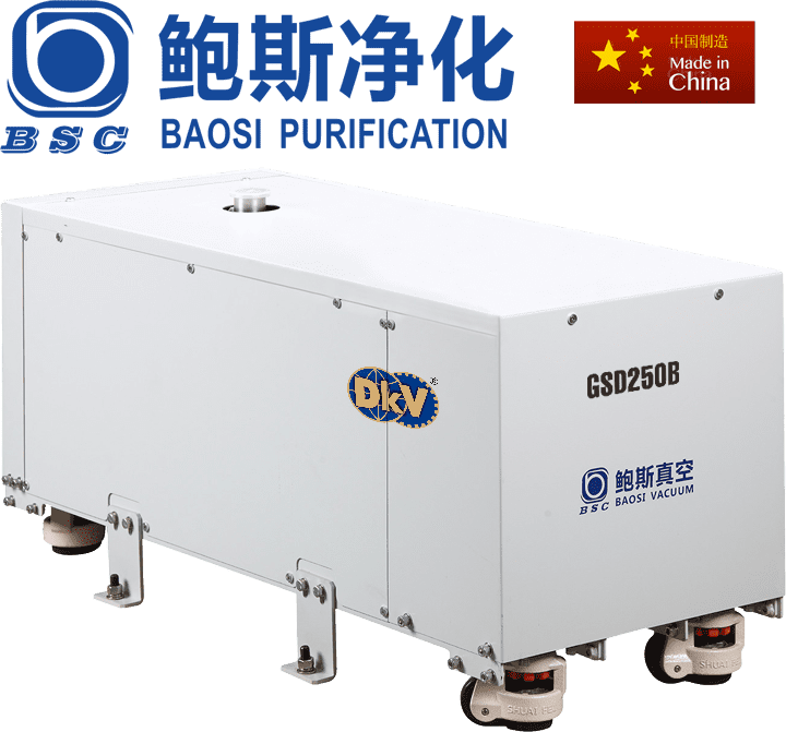 Bơm chân không Baosi GSD250B, Baosi dry running screw vacuum pump GSD250B