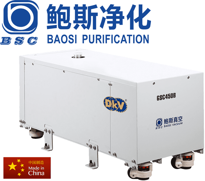 Bơm chân không Baosi GSC450B, Baosi dry running screw vacuum pump GSC450B