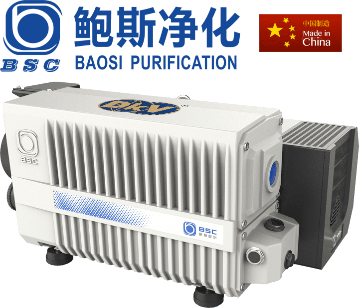 Bơm chân không Baosi SRV300, Baosi single stage oil rotary vane vacuum pumps SRV300