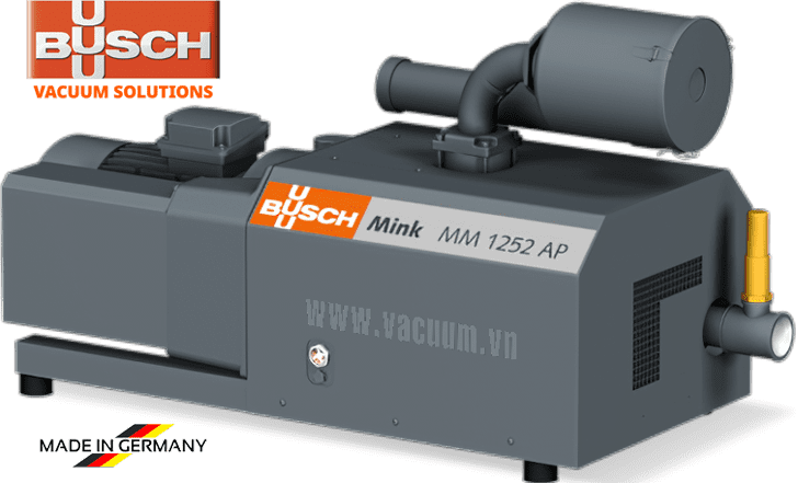 bom chan khong Busch mink mm 1202 AP, Busch vacuum pump mink mm 1202 AP