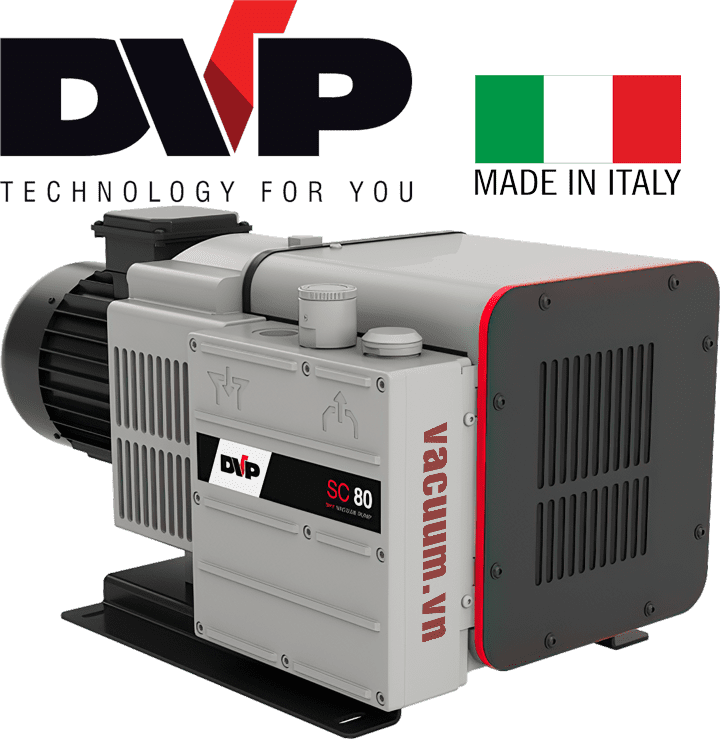 Bơm chân không DVP SC 60, bơm hút chân không DVP SC 60, DVP oil-free rotary vane vacuum pumps SC 60