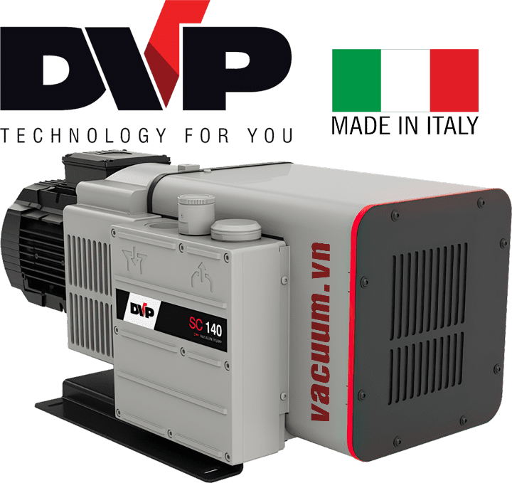 Bơm chân không DVP SC 100, bơm hút chân không DVP SC 100, DVP oil-free rotary vane vacuum pumps SC 100 