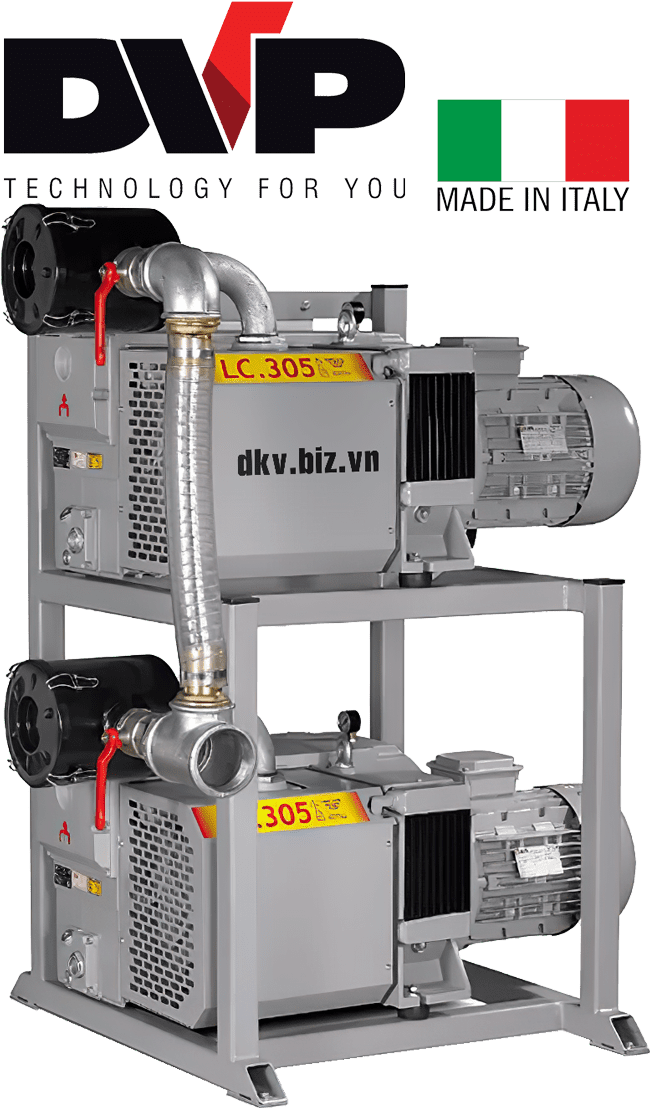 Bơm chân không DVP XC 405, bơm hút chân không DVP XC 405, DVP lubricated rotary vane vacuum pumps XC 405