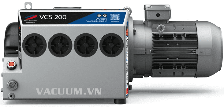 Bơm chân không Elmo Rietschle V-VCS 200, Elmo Rietschle Oil Lubricated Rotary Vane Vacuum Pumps V-VCS 200