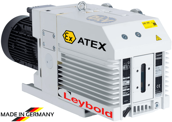 Bơm chân không Leybold TRIVAC D 65 B - ATEX (code: 140190), bơm hút chân không Leybold TRIVAC D 65 B - ATEX (code: 140190), Leybold vacuum oil sealed vacuum pumps TRIVAC D 65 B - ATEX (code: 140190