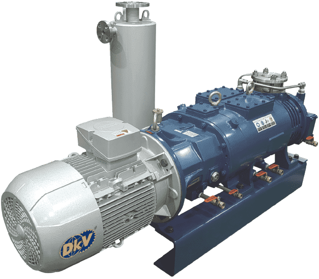 Bơm chân không khô trục vít Woosung MDP400S, Woosung dry screw vacuum pumps MDP400S