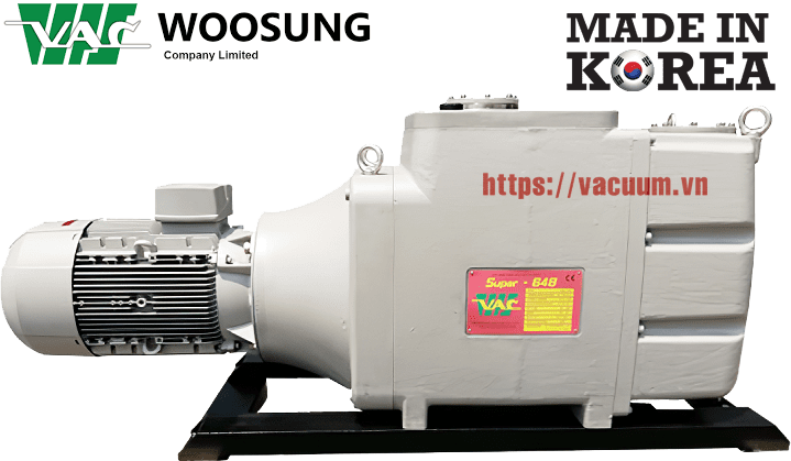 bom chan khong woosung super 648, woosung oil lubricated rotary vane vacuum pumps super 648