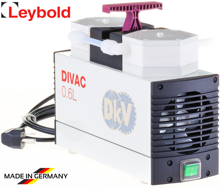 Bơm chân không Leybold DIVAC 0.6 L, bơm hút chân không Leybold DIVAC 0.6 L, Leybold Dry vacuum pump DIVAC 0.6 L
