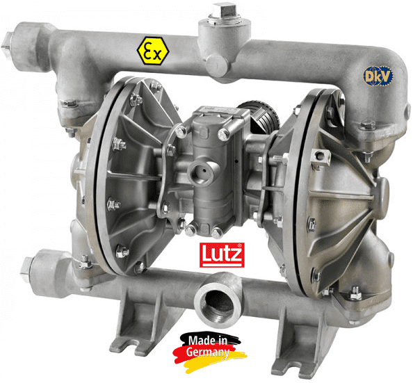 bom mang khi nen Lutz 5623+040 , Lutz diaphragn pump 5623+040