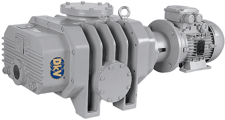 Bơm tăng áp chân không Hokaido RVT300 , Hokaido roots booster vacuum pump RVT300