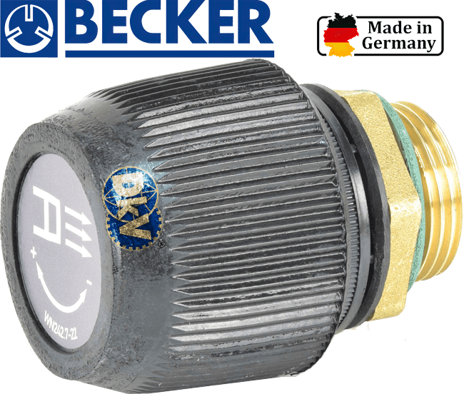 van bom chan khong becker 72800399611 , becker original gas ballast valve 72800399611