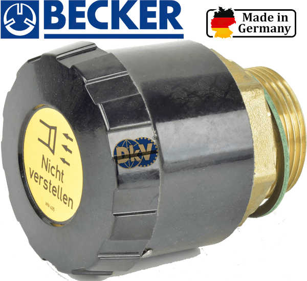 van bom chan khong becker 73500107000 , becker original gas ballast valve 73500107000