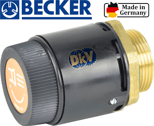 van bom chan khong becker 73600099624 , becker original gas ballast valve 73600099624
