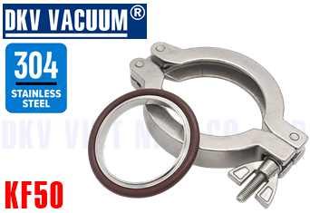 Bộ vòng kẹp chân không KF50