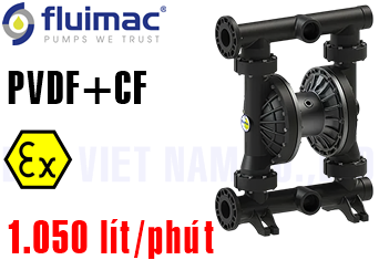 Bơm màng Fluimac P1000-PVDF+CF