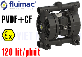 Bơm màng Fluimac P120-PVDF+CF