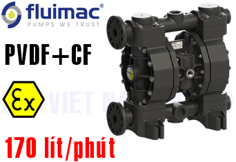 Bơm màng Fluimac P170-PVDF+CF