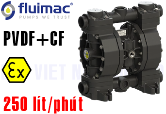 Bơm màng Fluimac P252-PVDF+CF