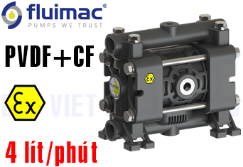 Bơm màng Fluimac P4-PVDF+CF