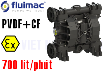 Bơm màng Fluimac P700-PVDF+CF
