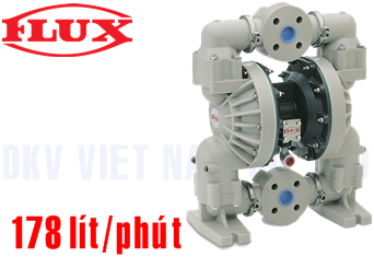 Bơm màng khí nén Flux FDM 25 PP/TT
