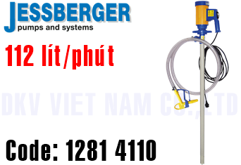 Bơm thùng phuy Jessberger JP-280 PP (HC), 1281 4110