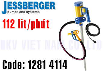 Bơm thùng phuy Jessberger JP-280 PP (HC), 1281 4114