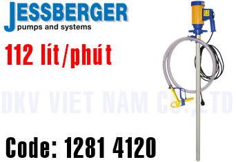 Bơm thùng phuy Jessberger JP-280 PP (HC), 1281 4120
