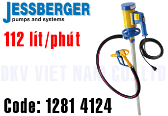 Bơm thùng phuy Jessberger JP-280 PP (HC), 1281 4124