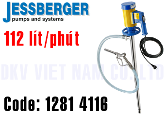 Bơm thùng phuy Jessberger JP-280 PP(HC), 1281 4116