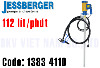 Bơm thùng phuy Jessberger JP-380 PVDF, 1383 4110