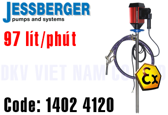 Bơm thùng phuy Jessberger JP-400 SS, 1402 4120